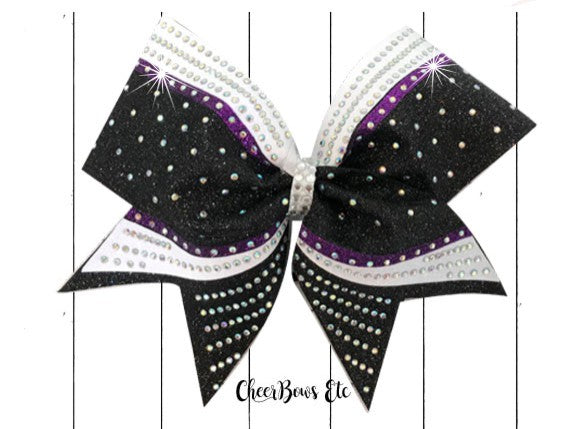 Rhinestone & Competition Full Cheerleading Bows – Cheer Bows Etc