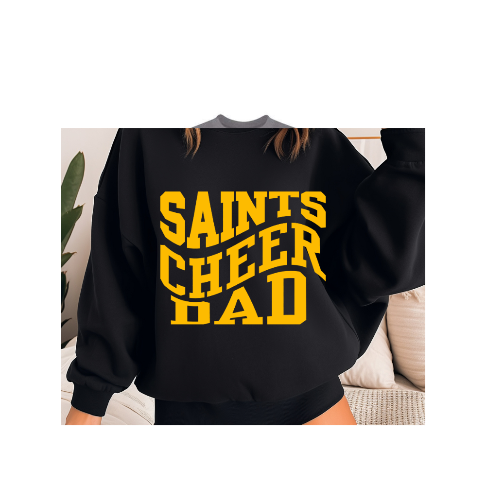 Saints Cheer Dad HTV