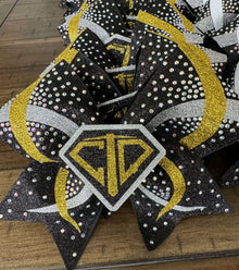 3D Custom Logo Team Bows Infinity Design