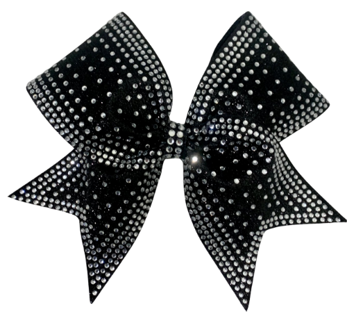 Beautiful heavy sparkly rhinestone bead cheer bows
