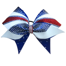 Mallory | Rhinestone Competition Cheerleading Bow