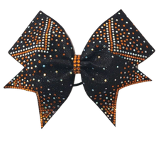 Orange Bow Delight Rhinestone Bow
