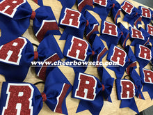 The Big Collegiate Chevron Cheer Bow