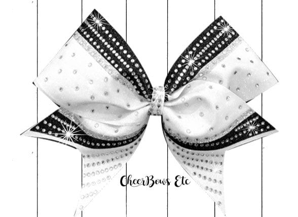 The Chariot custom cheerleading hair bow 