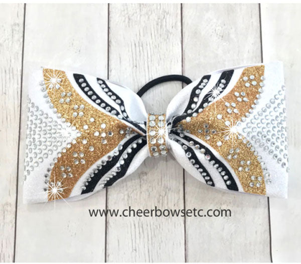 custom tailess cheer bow
