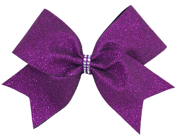  Cheer Bows Red White and Blue Glitzy Flag Glitter Hair Bow :  Beauty & Personal Care