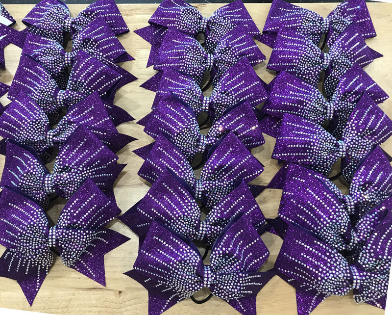 purple spyder bows